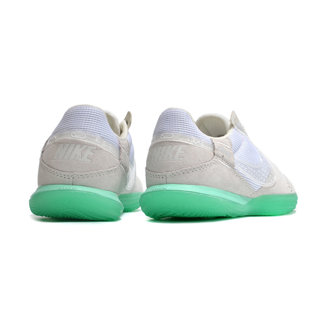 Chuteira Futsal Nike StreetGato IC Cinza e Verde