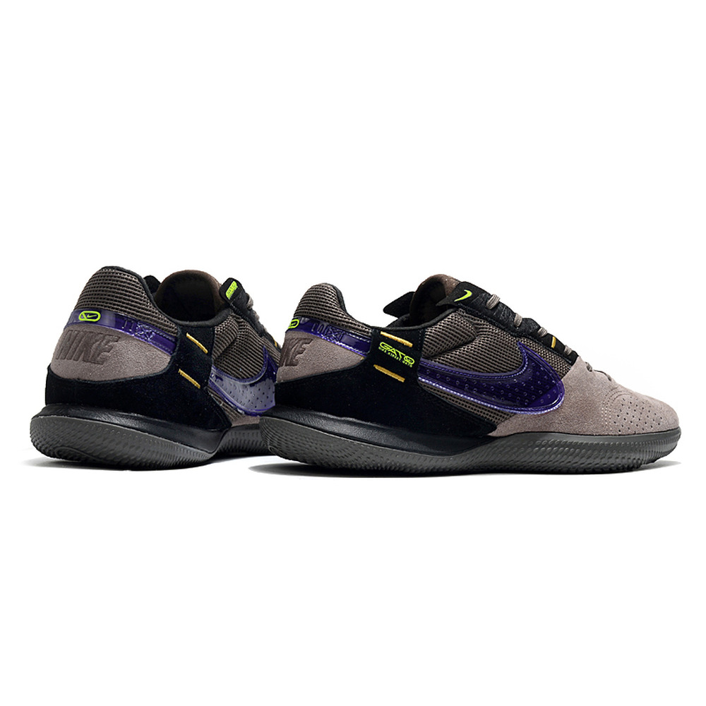Chuteira Futsal Nike StreetGato IC Cinza e Roxo
