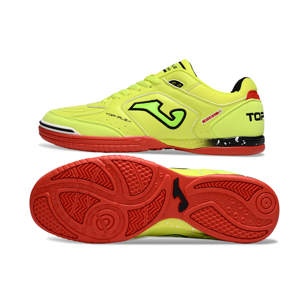 Chuteira Futsal Joma Top Flex Rebound IC Amarelo