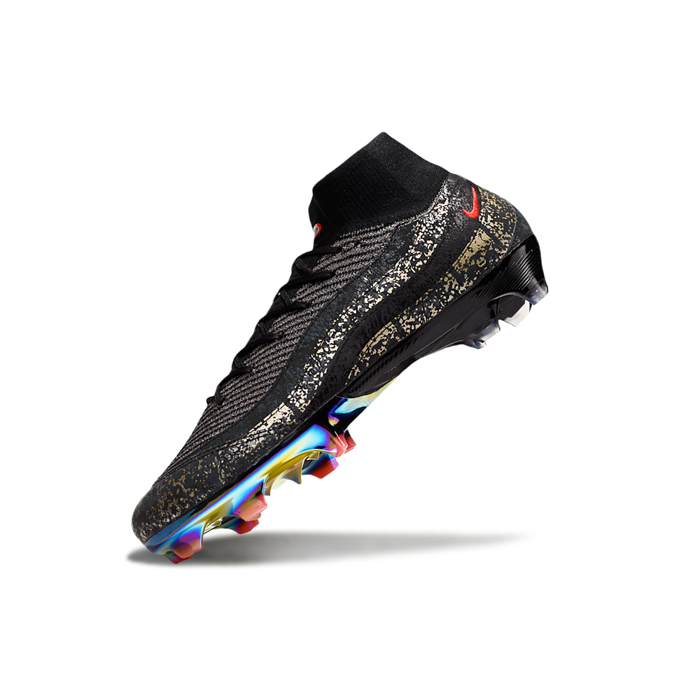 Chuteira Campo Nike Air Zoom Mercurial Superfly 10 Elite FG Preto 