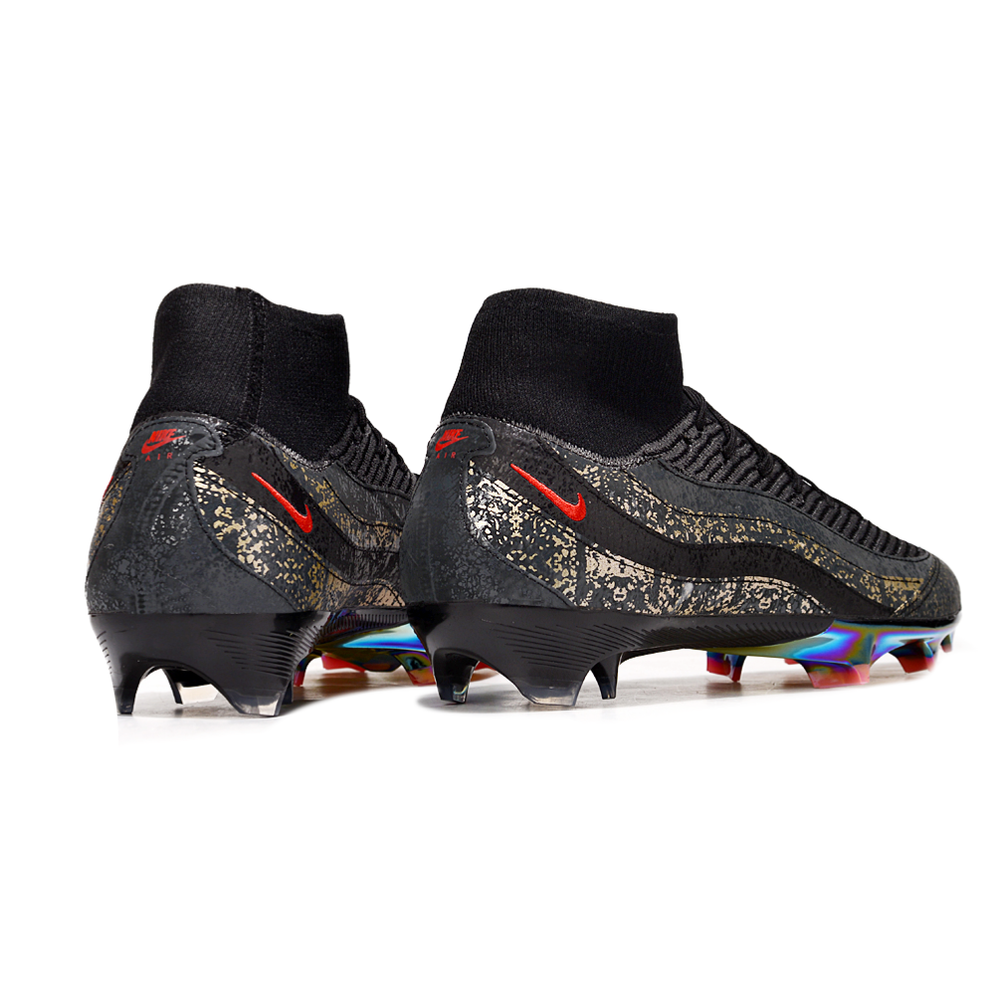 Chuteira Campo Nike Air Zoom Mercurial Superfly 10 Elite FG Preto 