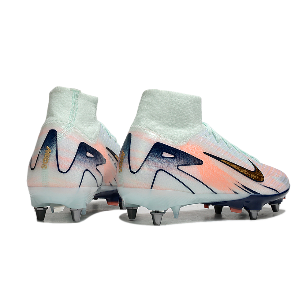 Chuteira Campo Nike Air Zoom Mercurial Superfly 10 Elite Trava Mista Verde 