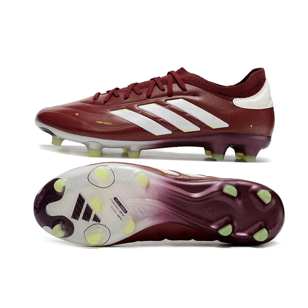 Chuteira Campo Adidas Copa Pure II+FG Bordo 
