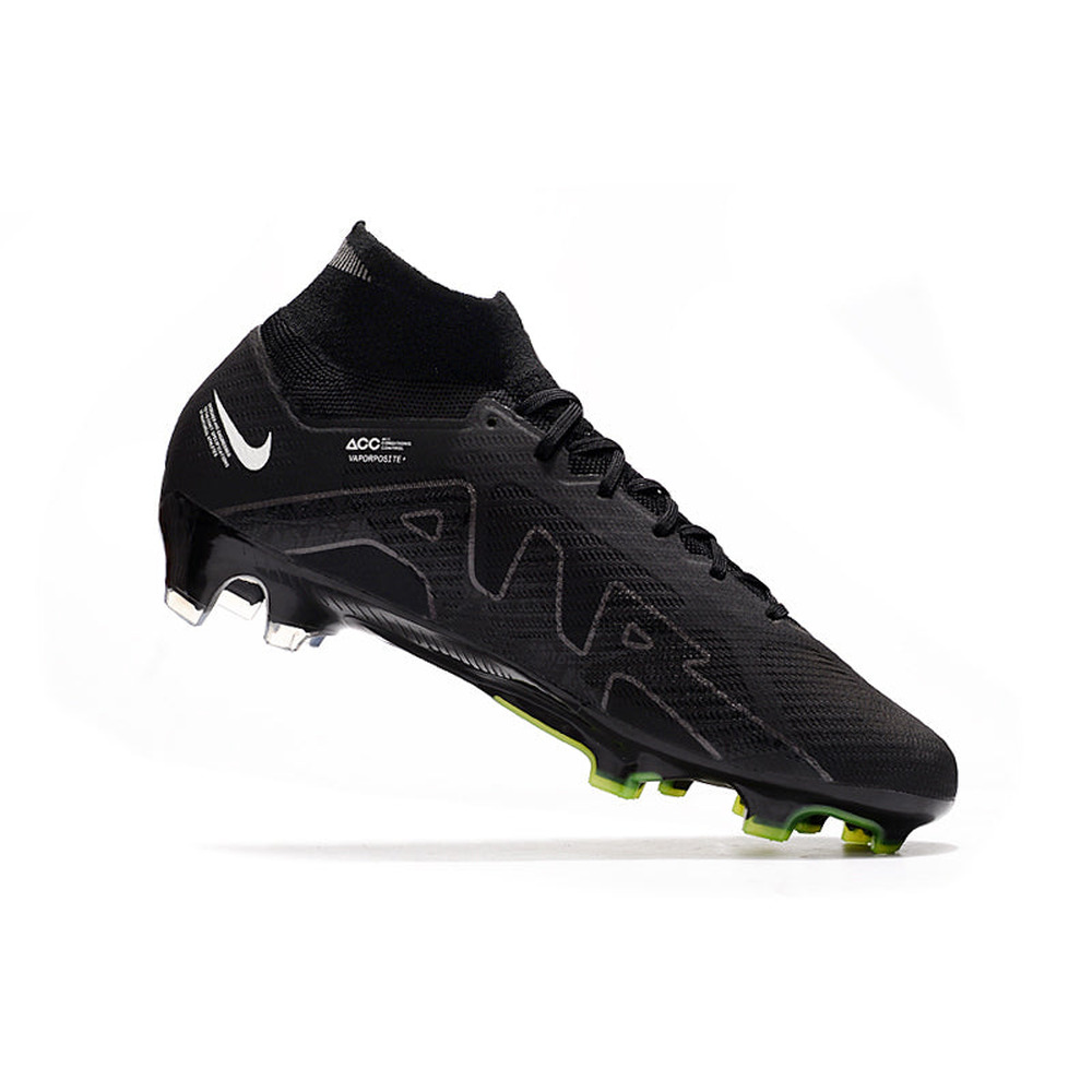 Chuteira Campo Nike Air Zoom Mercurial Superfly 9 Elite FG Preta 
