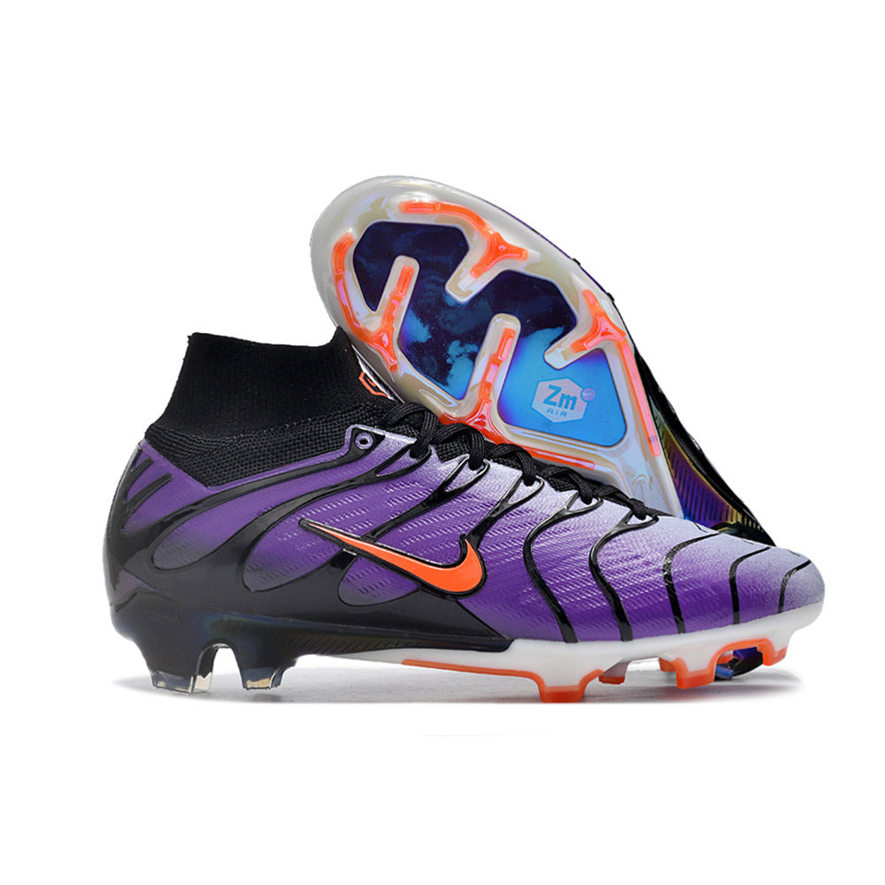 Chuteira Campo Nike Air Zoom Mercurial Superfly 9 Elite FG Roxa 
