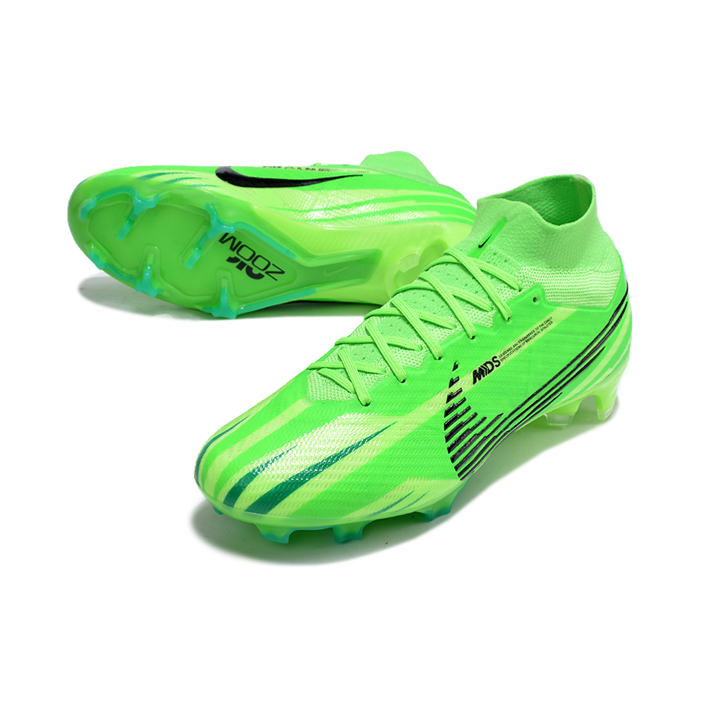 Chuteira Campo Nike Air Zoom Mercurial Superfly 9 Elite FG Verde 