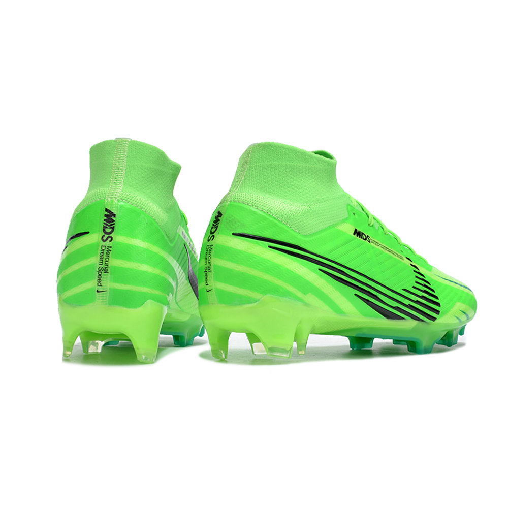 Chuteira Campo Nike Air Zoom Mercurial Superfly 9 Elite FG Verde 