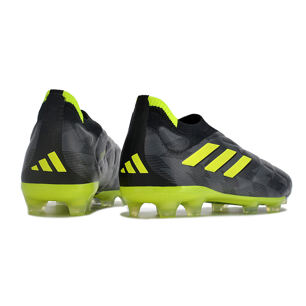 Chuteira Campo Adidas Copa Pure+ FG Preta e Verde 