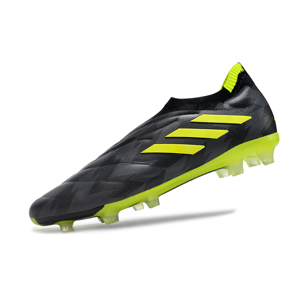 Chuteira Campo Adidas Copa Pure+ FG Preta e Verde 