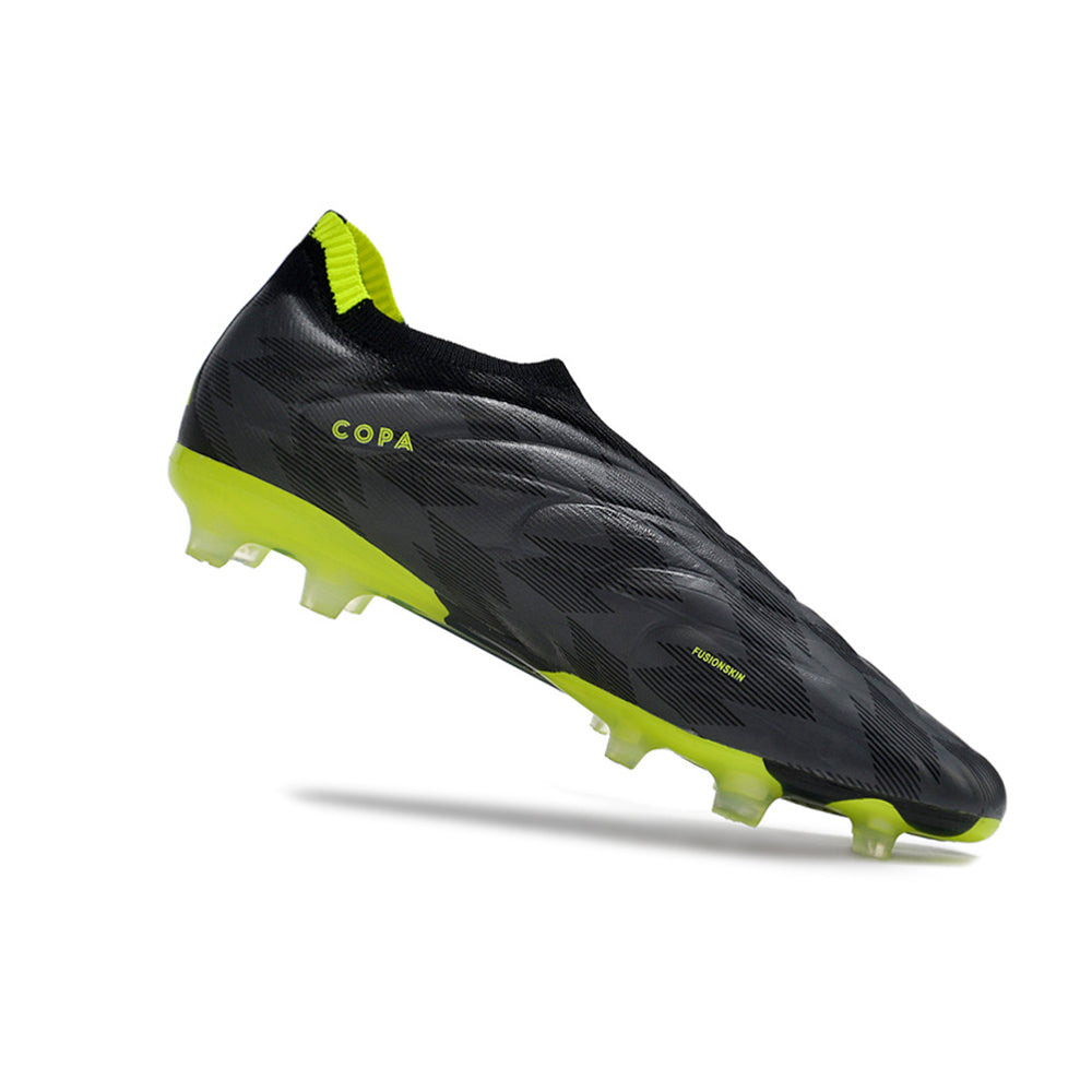 Chuteira Campo Adidas Copa Pure+ FG Preta e Verde 