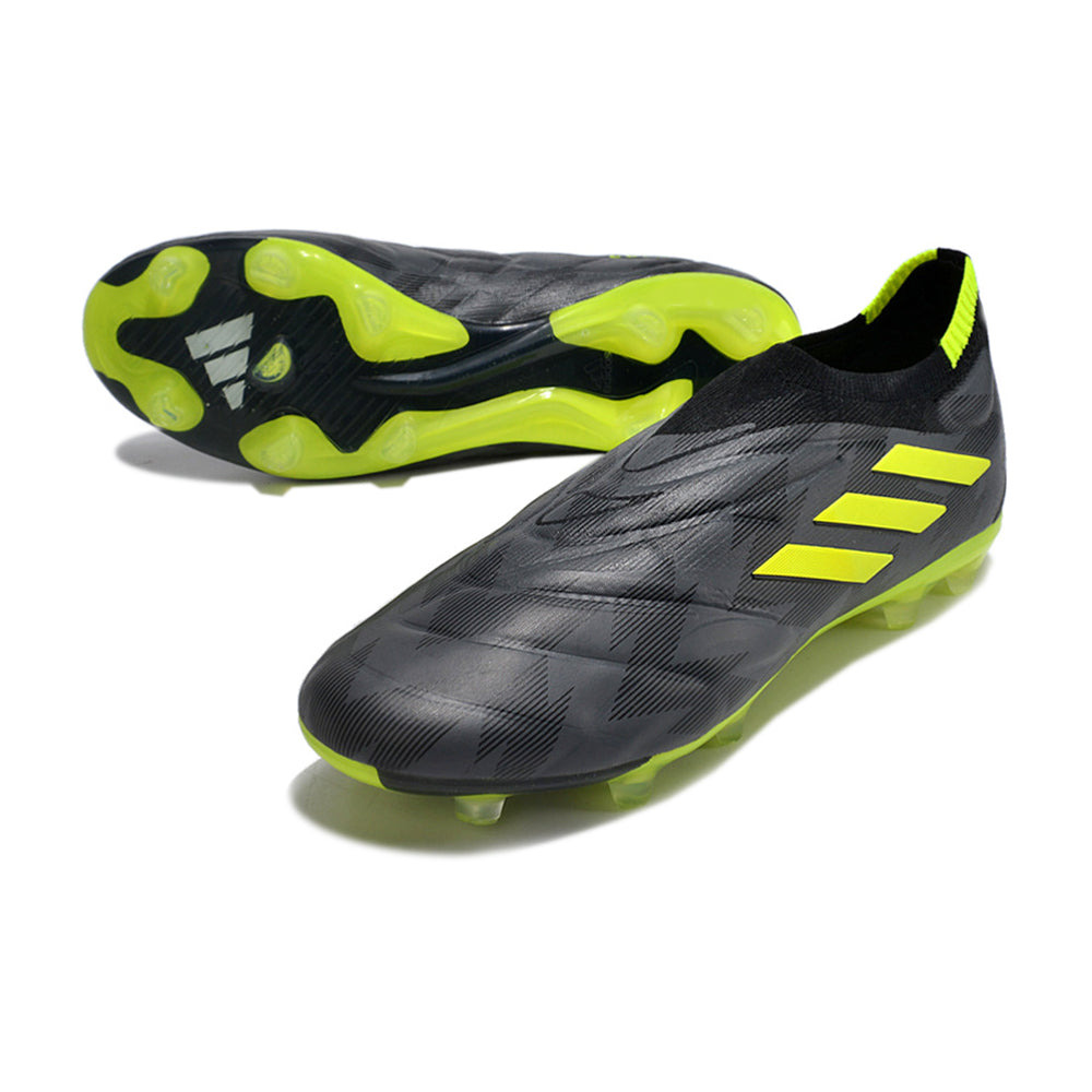 Chuteira Campo Adidas Copa Pure+ FG Preta e Verde 