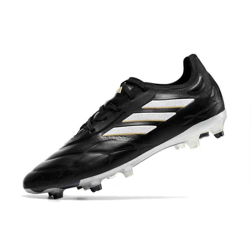 Chuteira Campo Adidas Copa Pure.1 FG Preta e Branco 