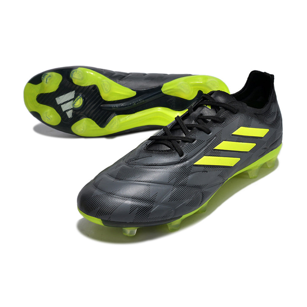 Chuteira Campo Adidas Copa Pure.1 FG Preta e Verde 