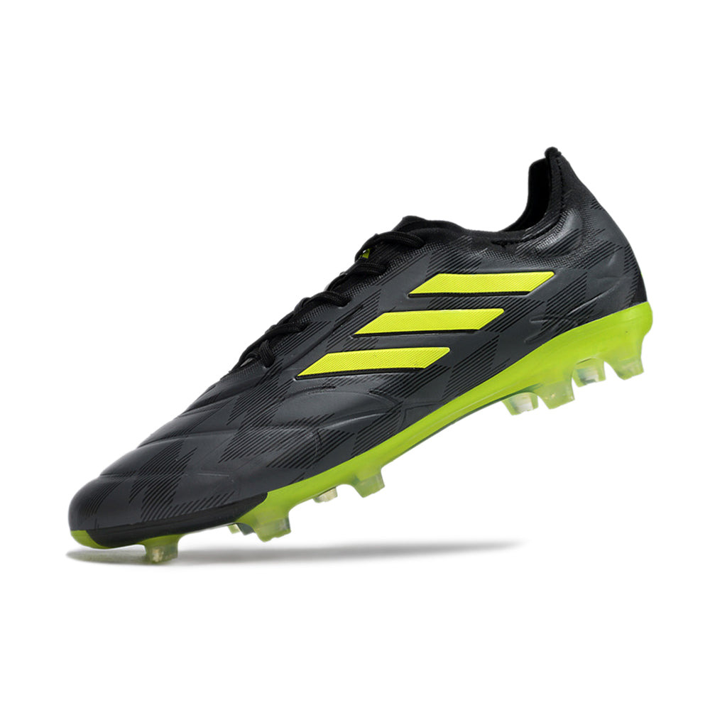 Chuteira Campo Adidas Copa Pure.1 FG Preta e Verde 