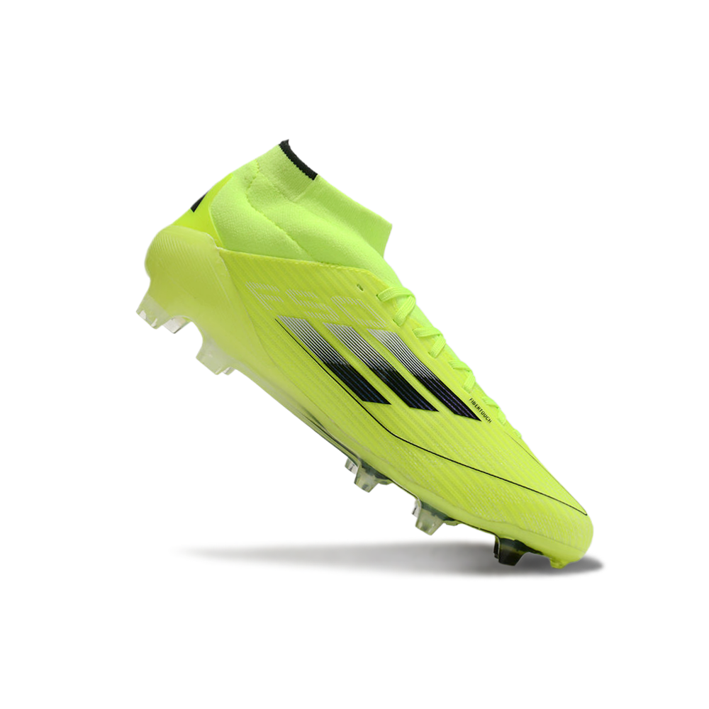 Chuteira Campo Adidas F50 Cano Médio FG Verde