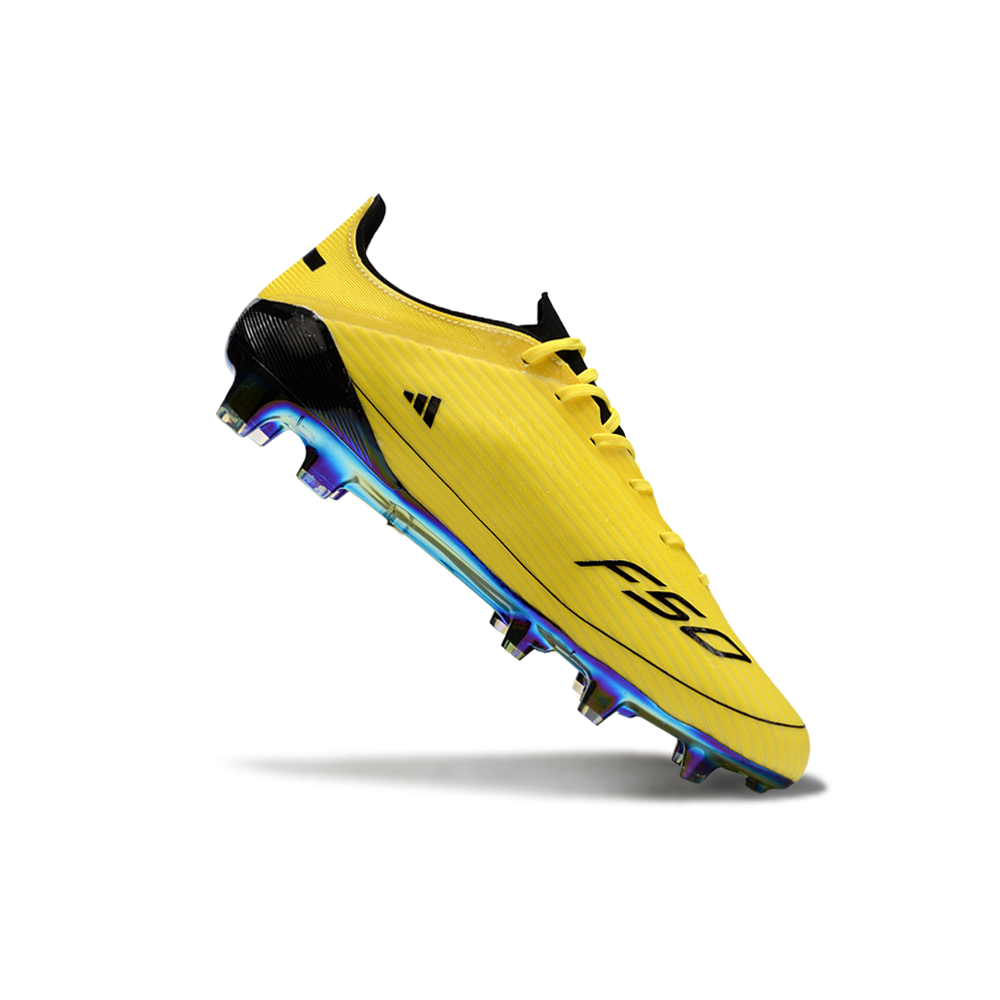 Chuteira Campo Adidas F50 FG Amarelo e Preto