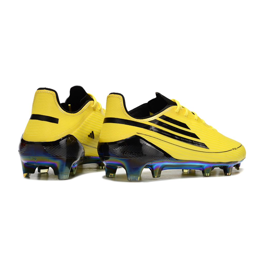 Chuteira Campo Adidas F50 FG Amarelo e Preto