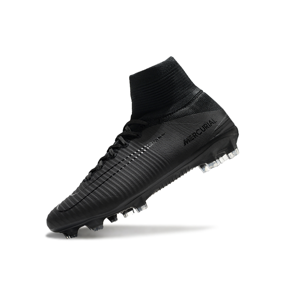 Chuteira Campo Nike Retrô Mercurial Superfly 5 FG Preto