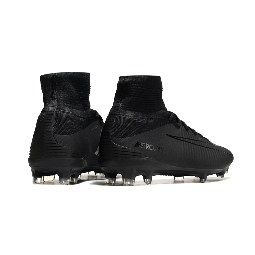 Chuteira Campo Nike Retrô Mercurial Superfly 5 FG Preto
