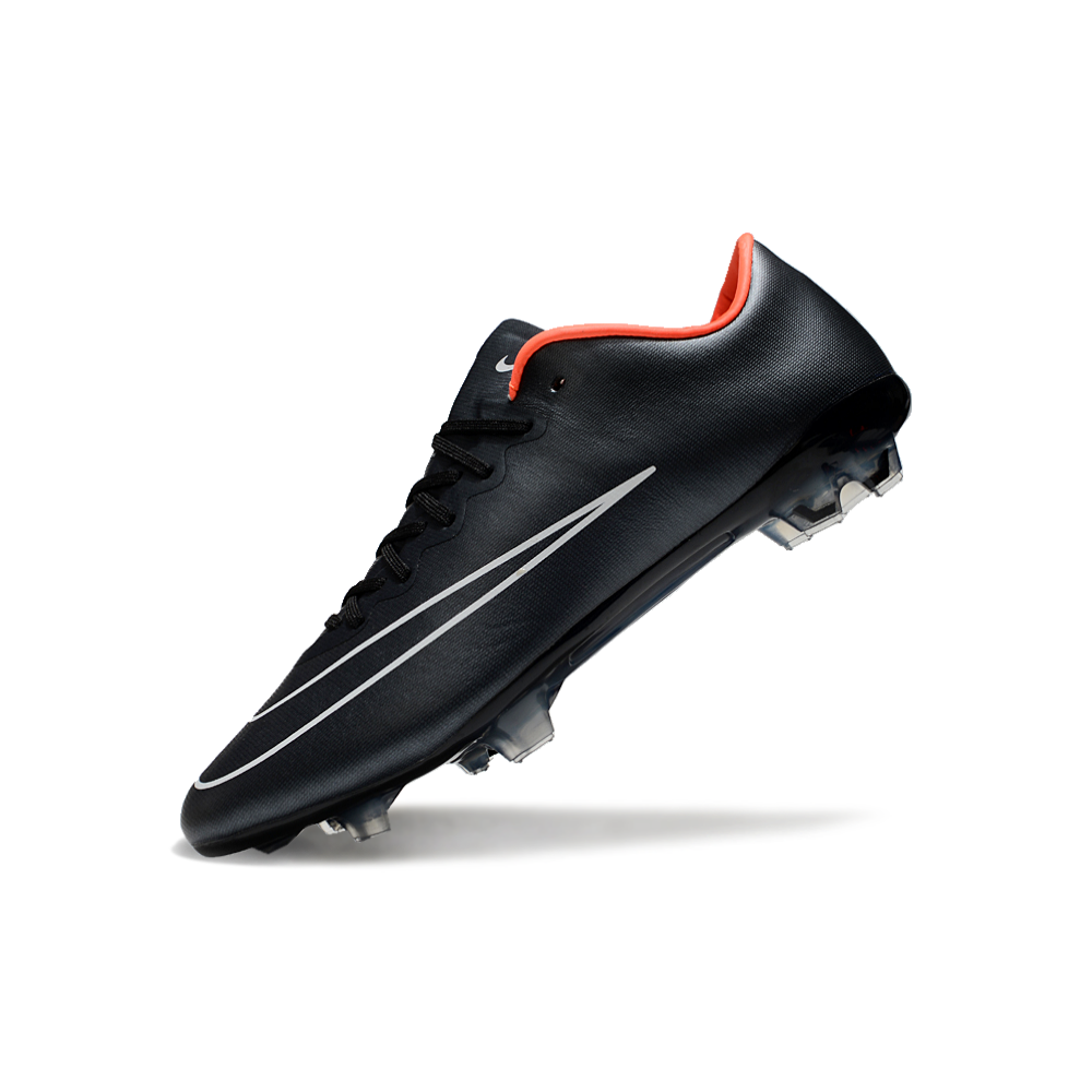 Chuteira Campo Nike Retrô Mercurial Vapor 10 FG Preta