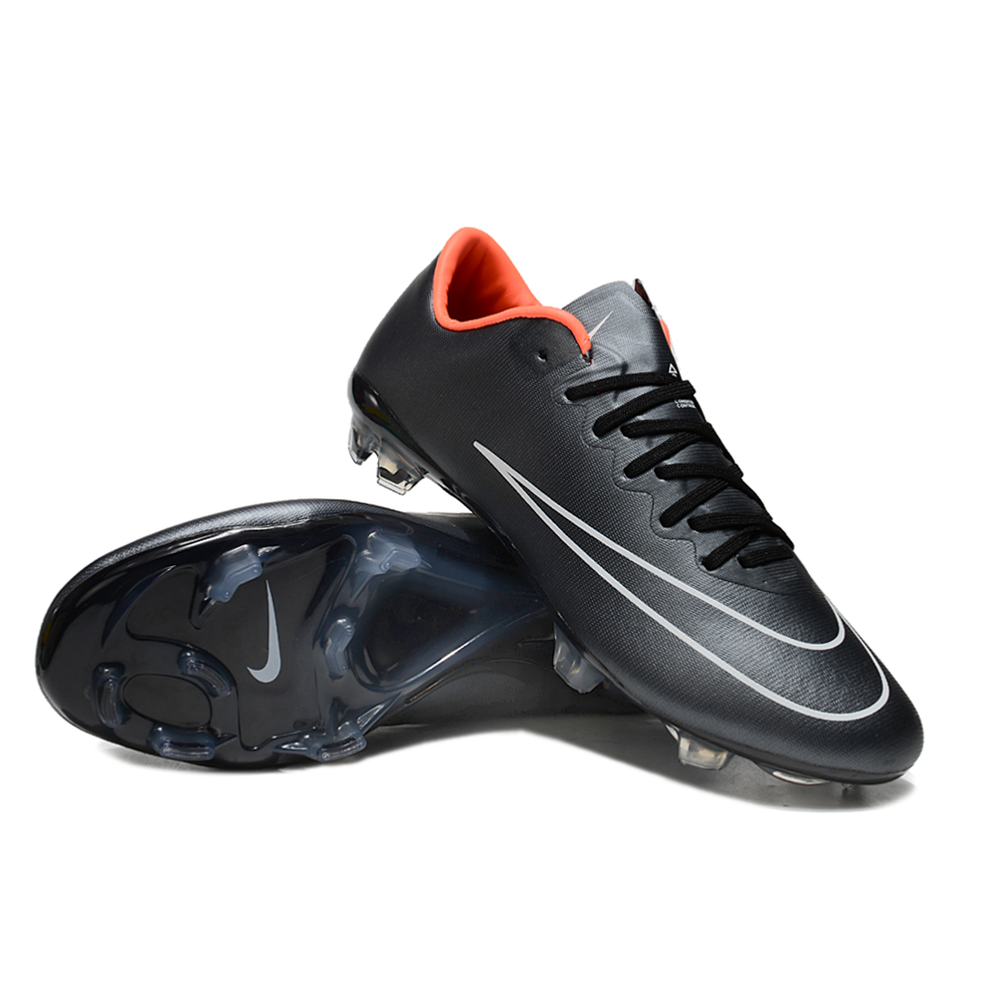 Chuteira Campo Nike Retrô Mercurial Vapor 10 FG Preta