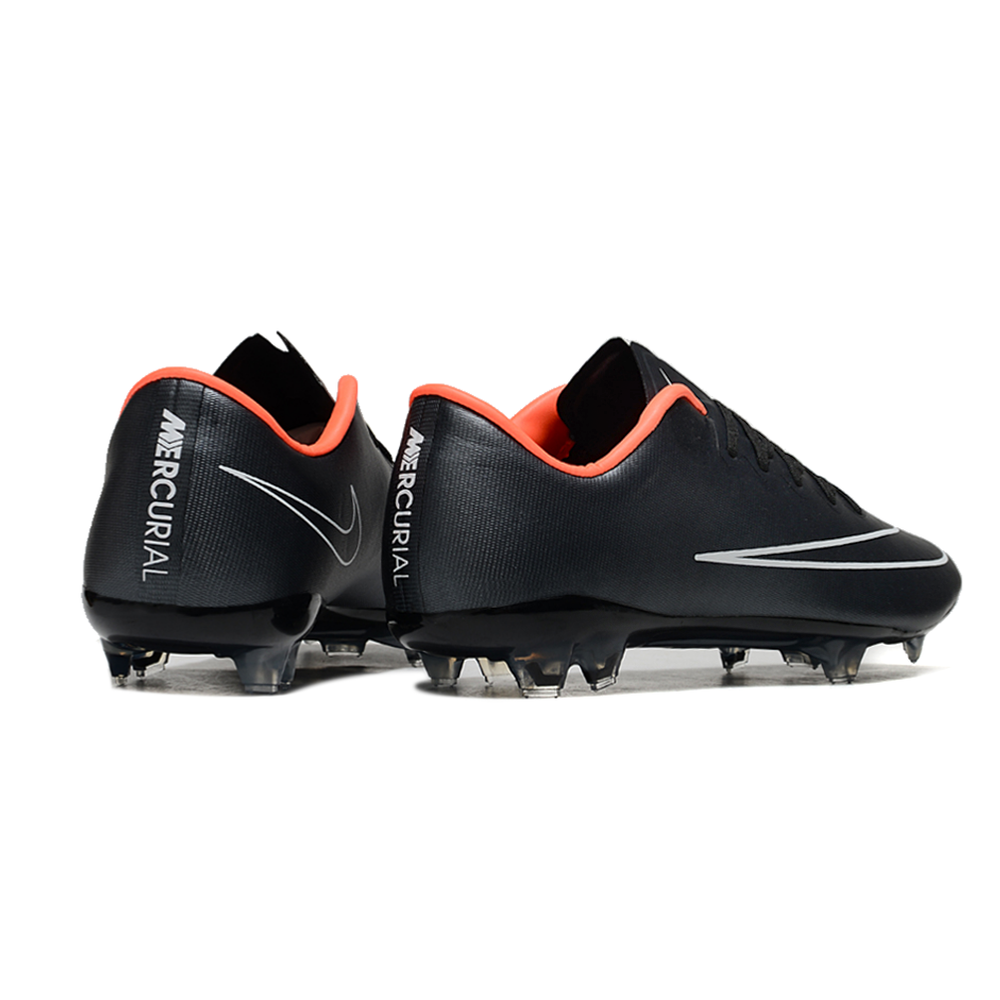Chuteira Campo Nike Retrô Mercurial Vapor 10 FG Preta