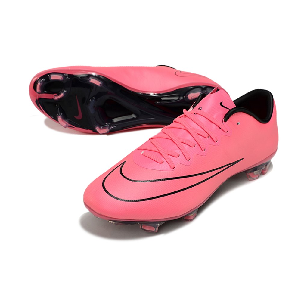Chuteira Campo Nike Retrô Mercurial Vapor 10 FG Rosa