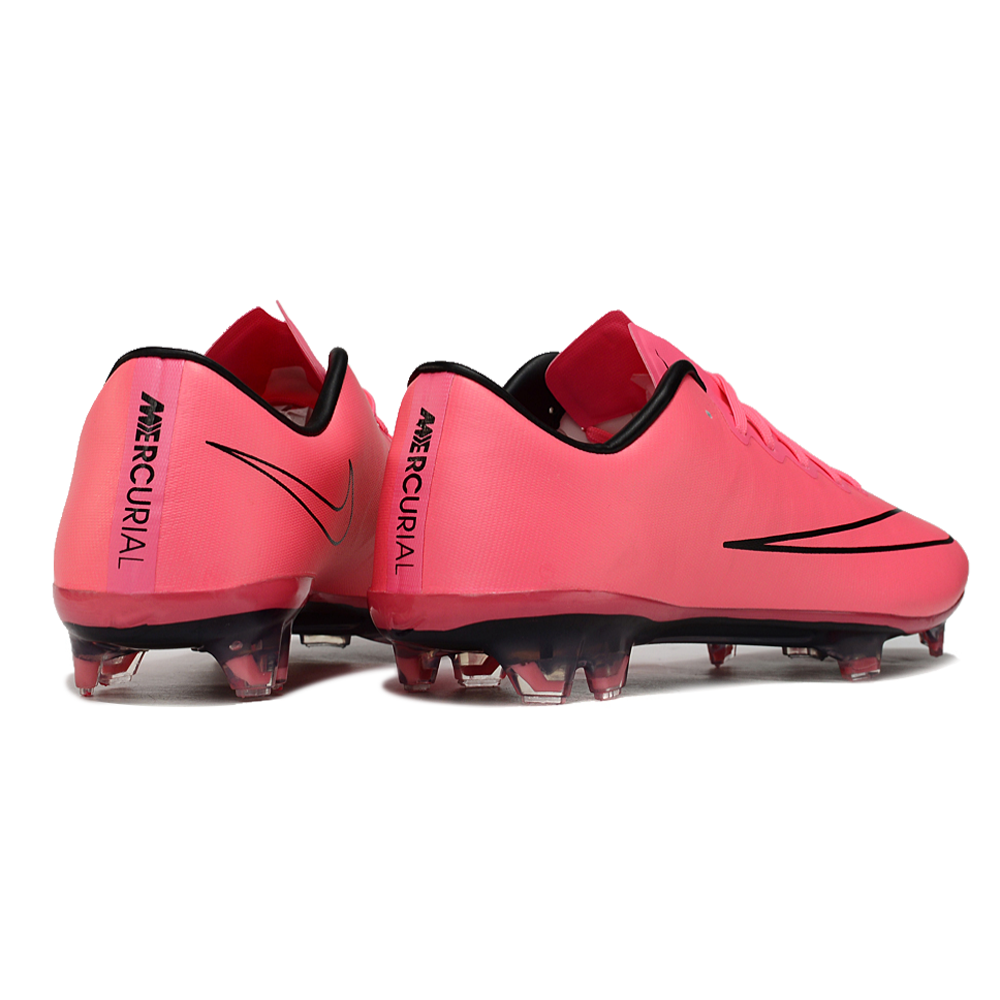 Chuteira Campo Nike Retrô Mercurial Vapor 10 FG Rosa