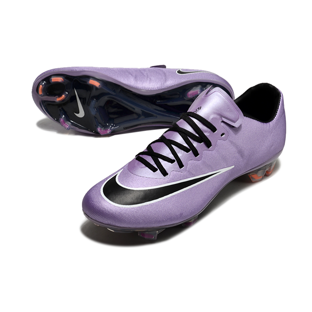 Chuteira Campo Nike Retrô Mercurial Vapor 10 FG Roxo