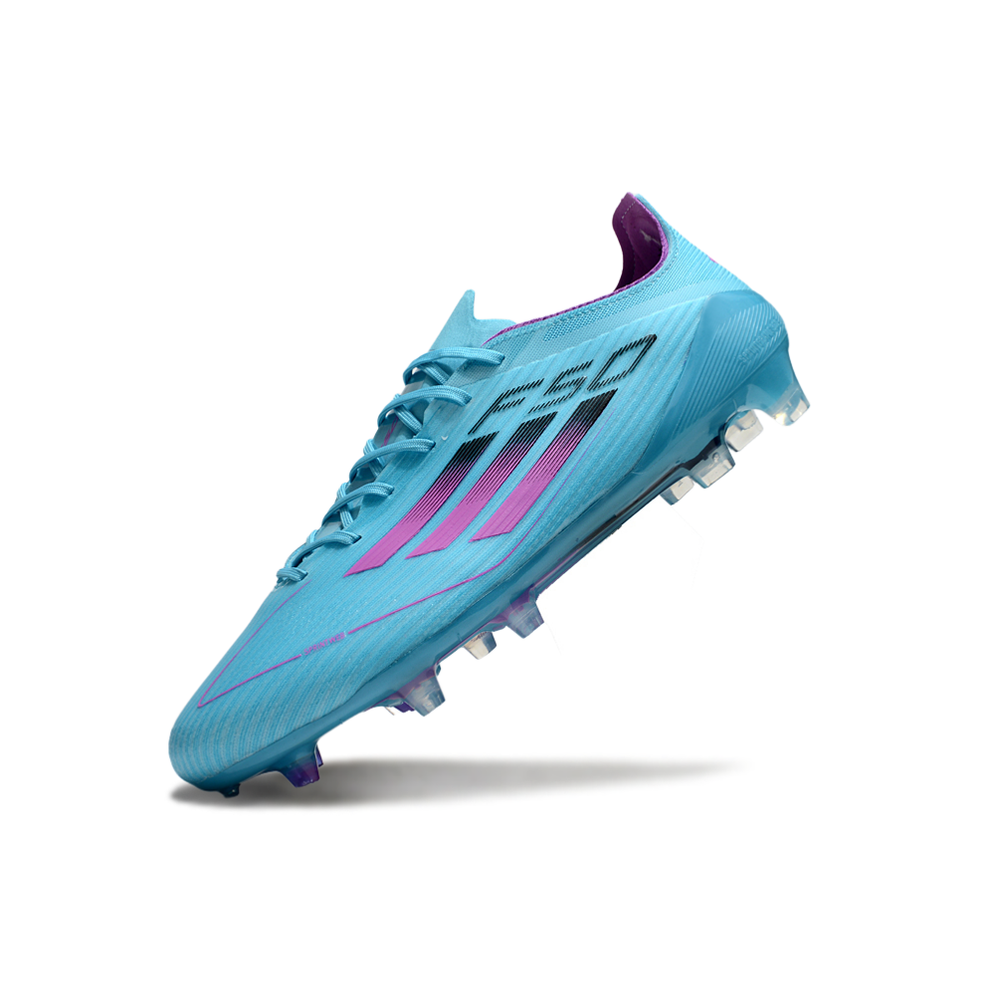 Chuteira Campo Adidas F50 FG Azul e Roxo