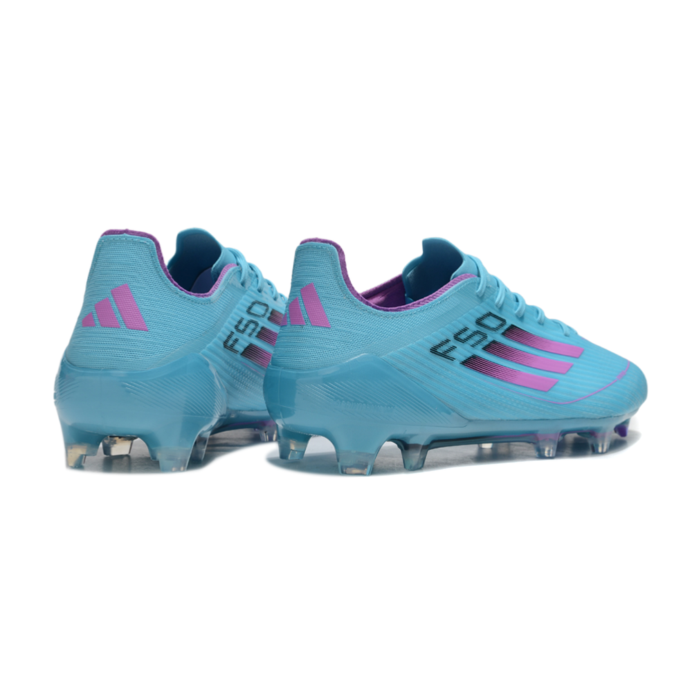 Chuteira Campo Adidas F50 FG Azul e Roxo