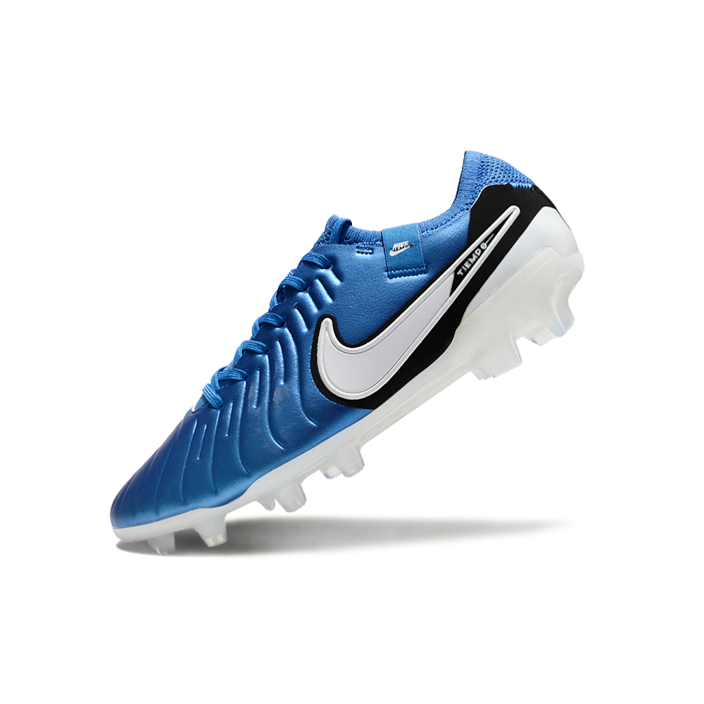 Chuteira Campo Nike Tiempo Legend 10 Elite FG Azul 