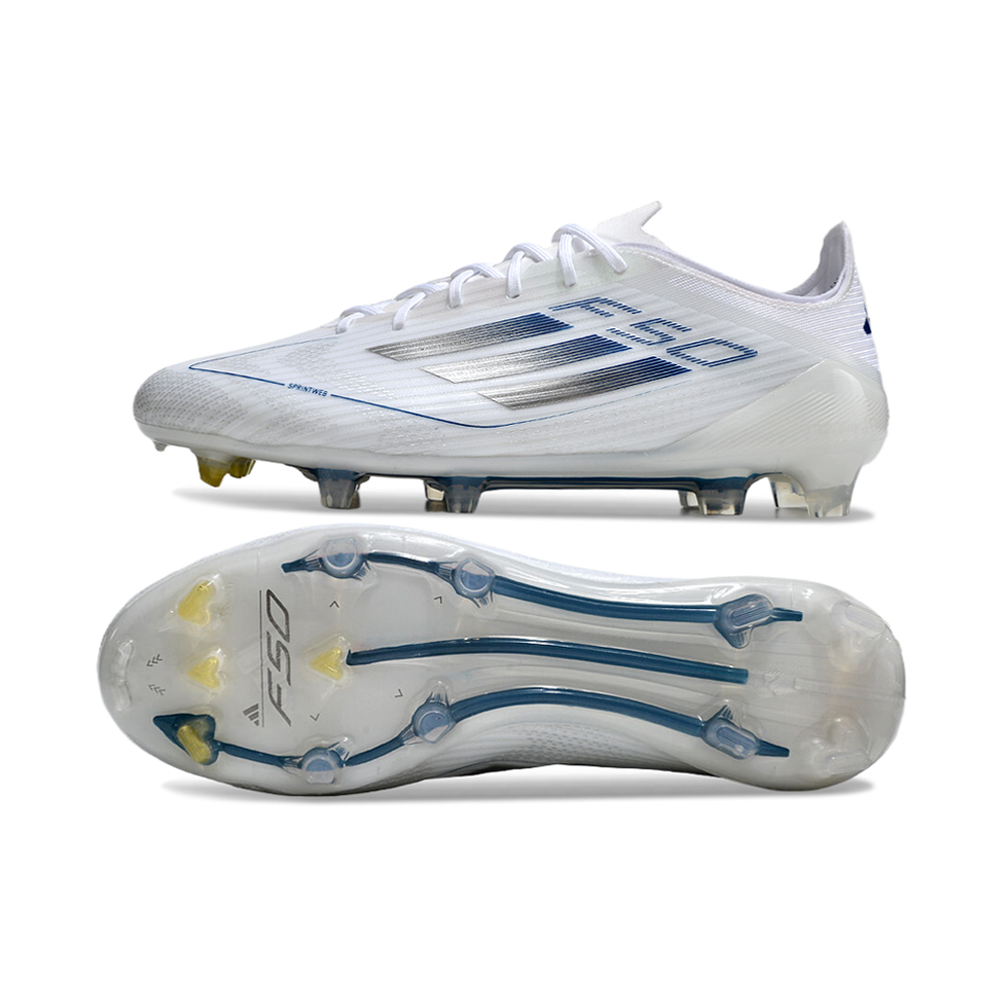 Chuteira Campo Adidas F50 FG Branca 