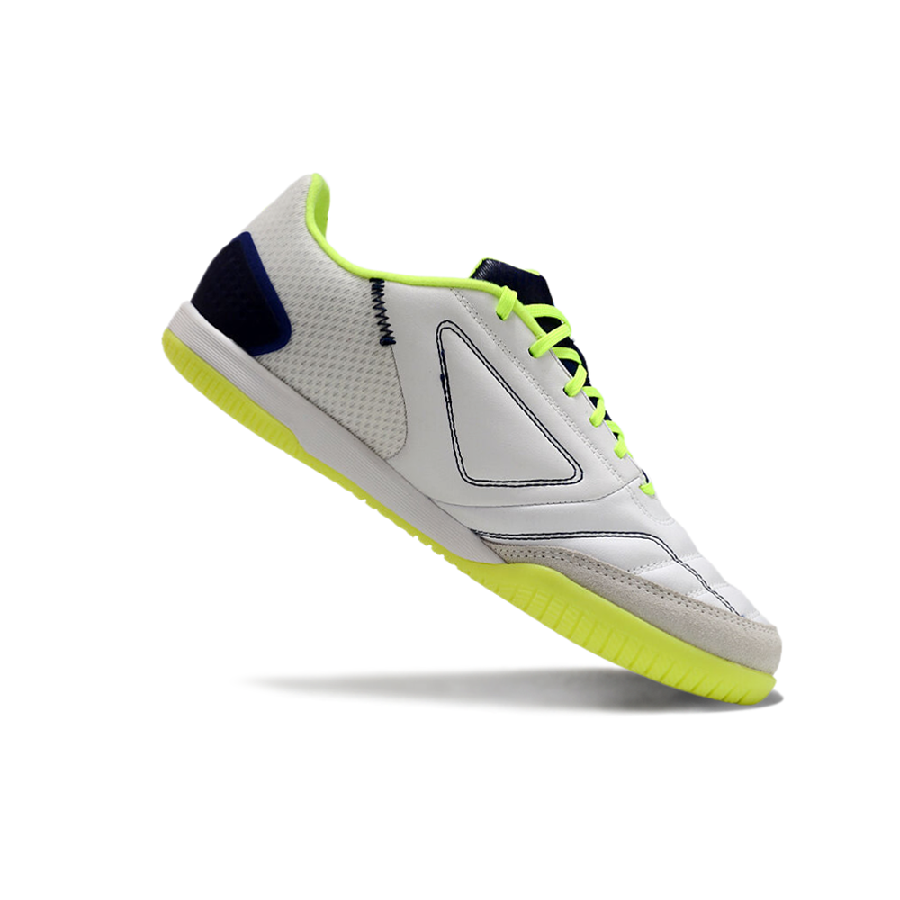 Chuteira Futsal Adidas Competition TOP IC Branca, Verde e Azul