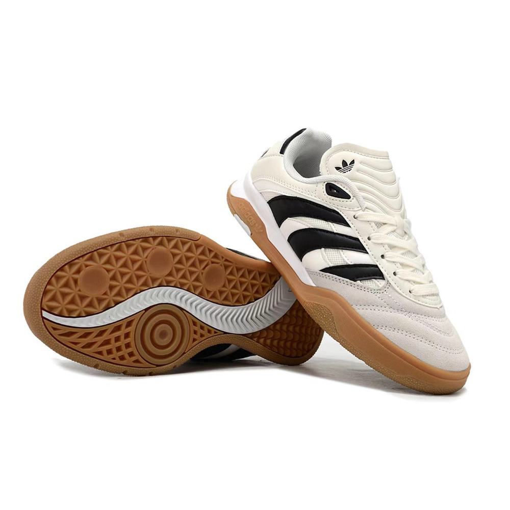 Chuteira Futsal Adidas Copa Mundial IC Bege e Preta