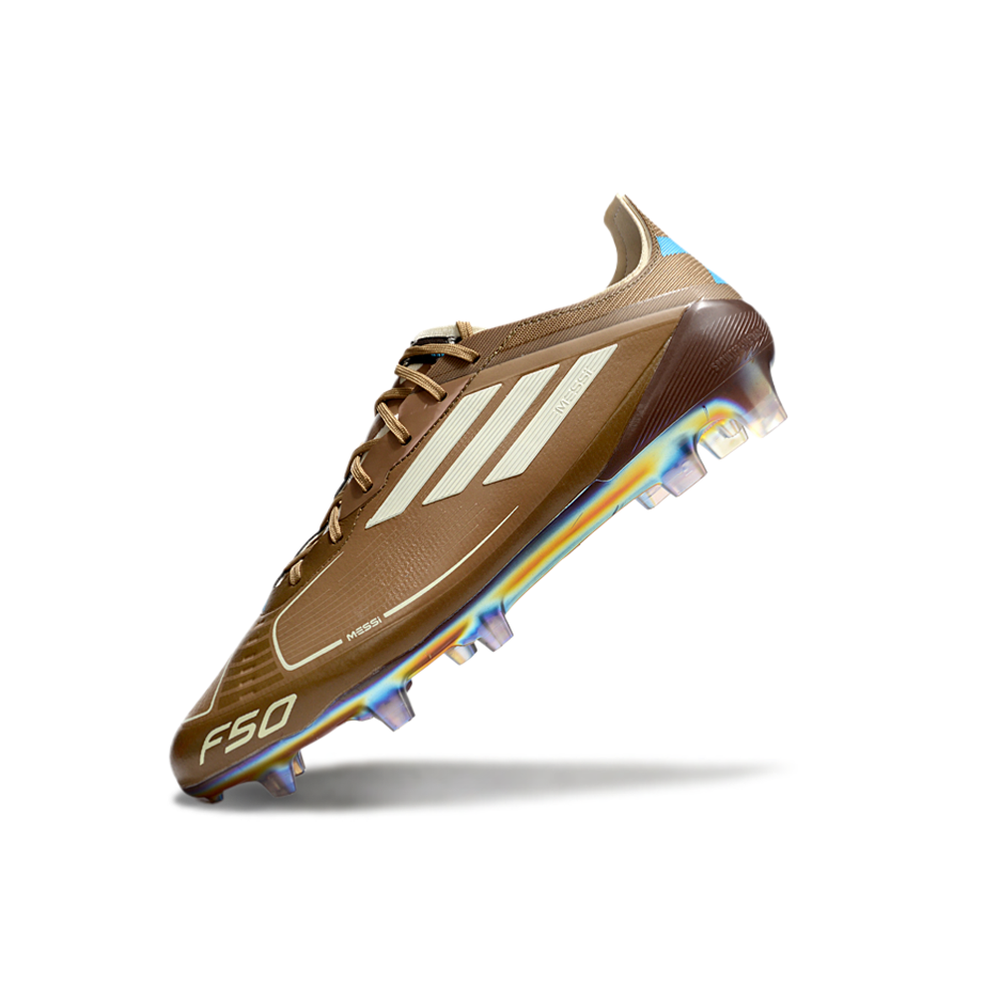 Chuteira Campo Adidas F50 FG Marrom