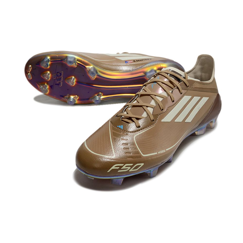 Chuteira Campo Adidas F50 FG Marrom