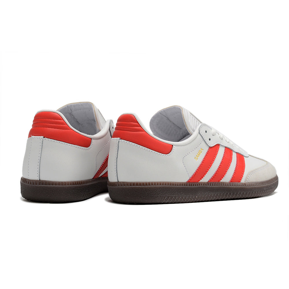 Chuteira Futsal Adidas Lionel Messi x Samba IC Branca e Laranja