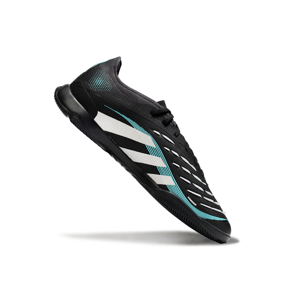 Chuteira Futsal Adidas Predator 24 Elite IC Preto, Branco e Verde