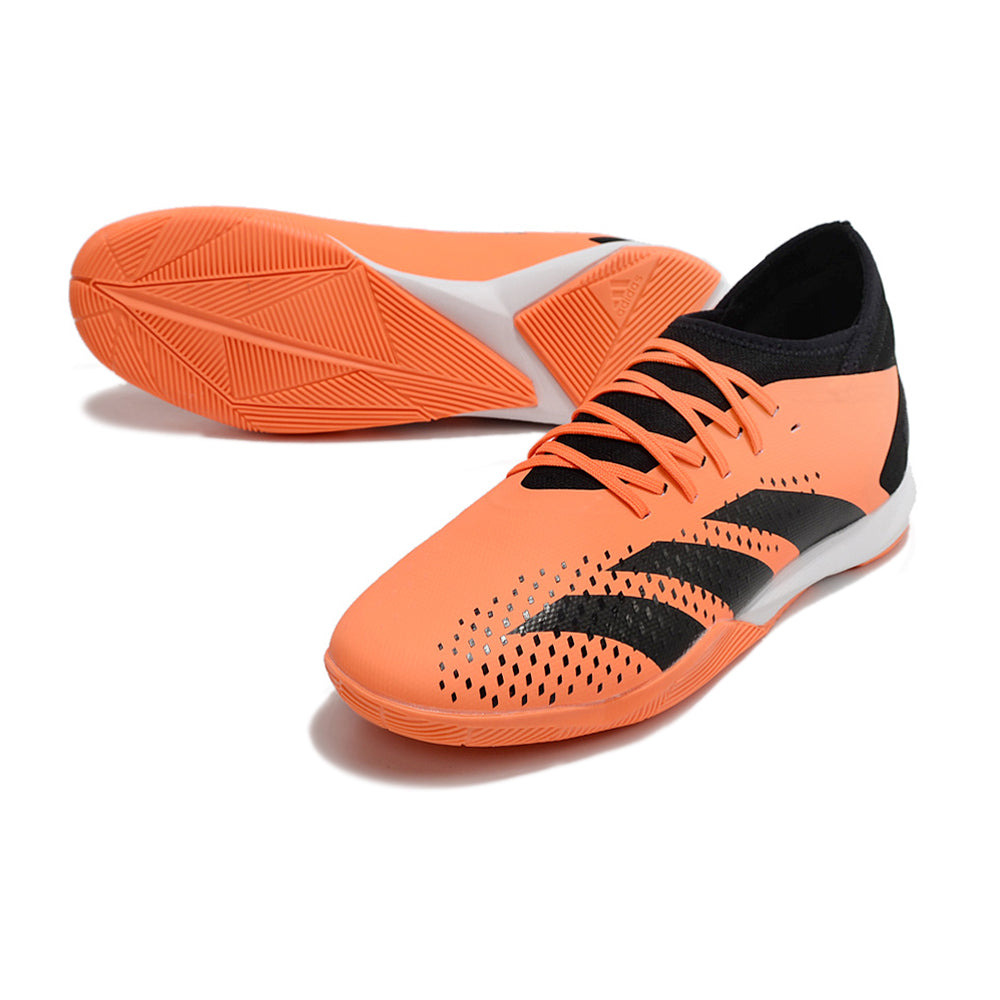 Chuteira Futsal Adidas Predator Accuracy.1 IC Laranja e Preta 
