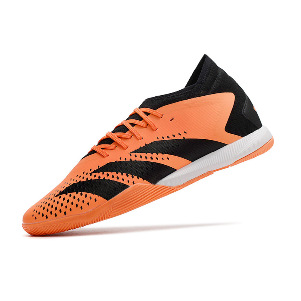 Chuteira Futsal Adidas Predator Accuracy.1 IC Laranja e Preta 
