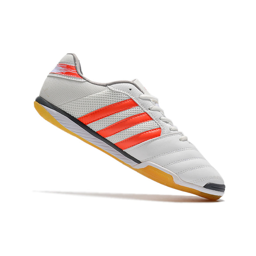 Chuteira Futsal Adidas Top Sala IC Branca e Laranja