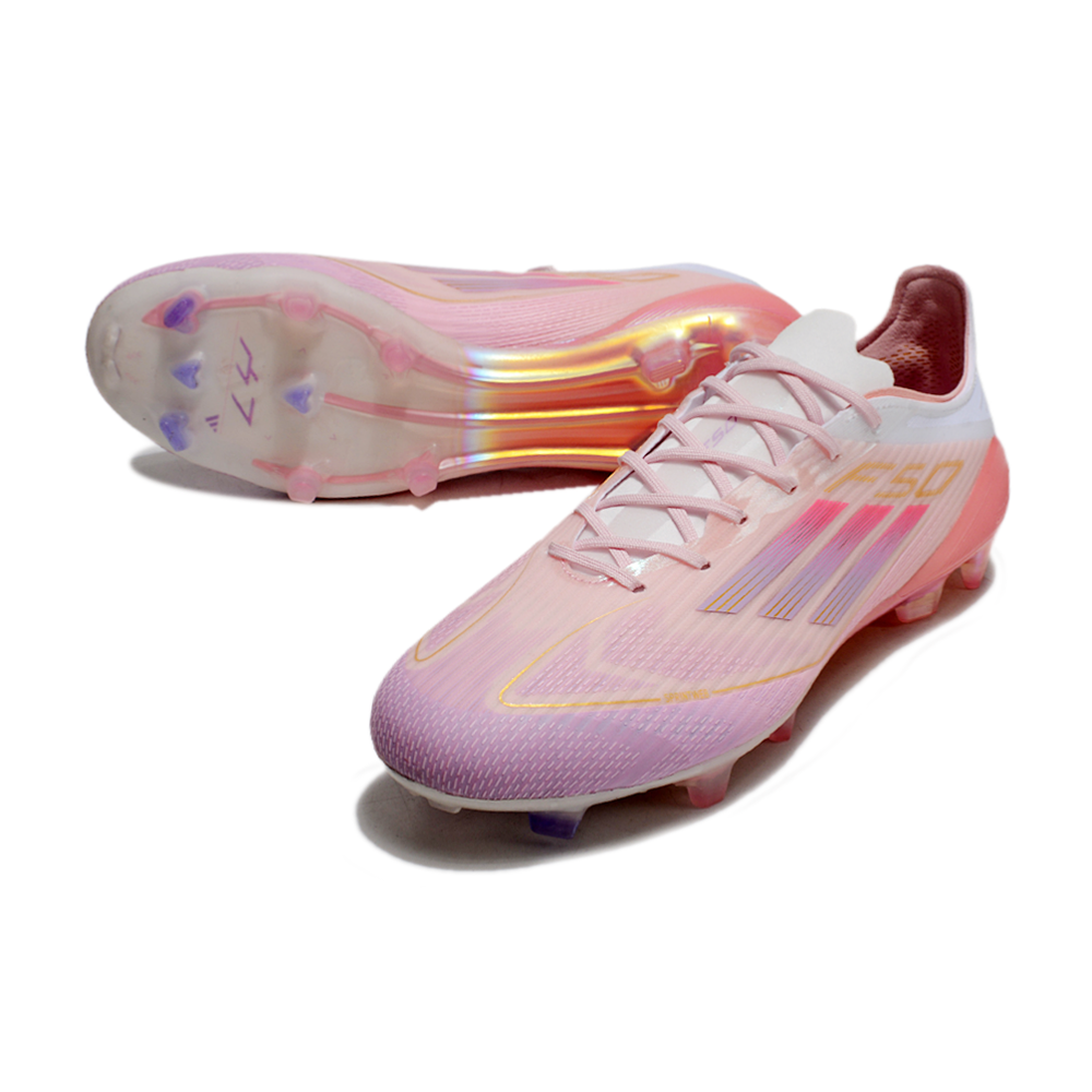 Chuteira Campo Adidas F50 FG Rosa 