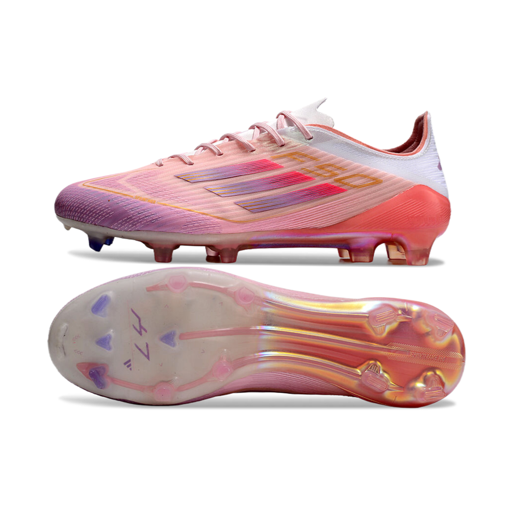 Chuteira Campo Adidas F50 FG Rosa 