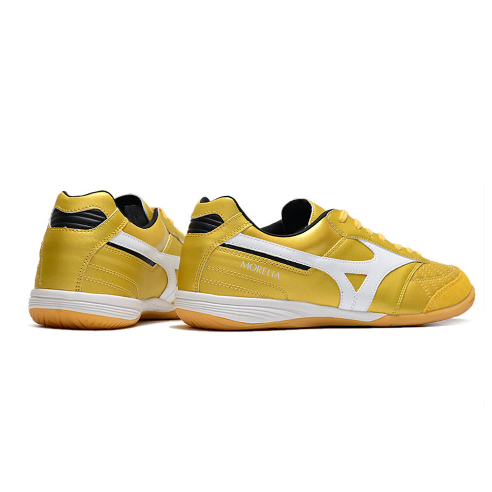 Chuteira Futsal Mizuno Morelia Sala IC Dourada
