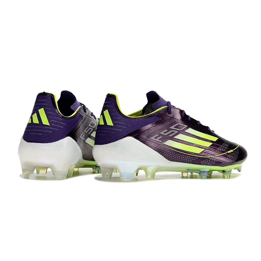 Chuteira Campo Adidas F50 FG Roxa e Verde 