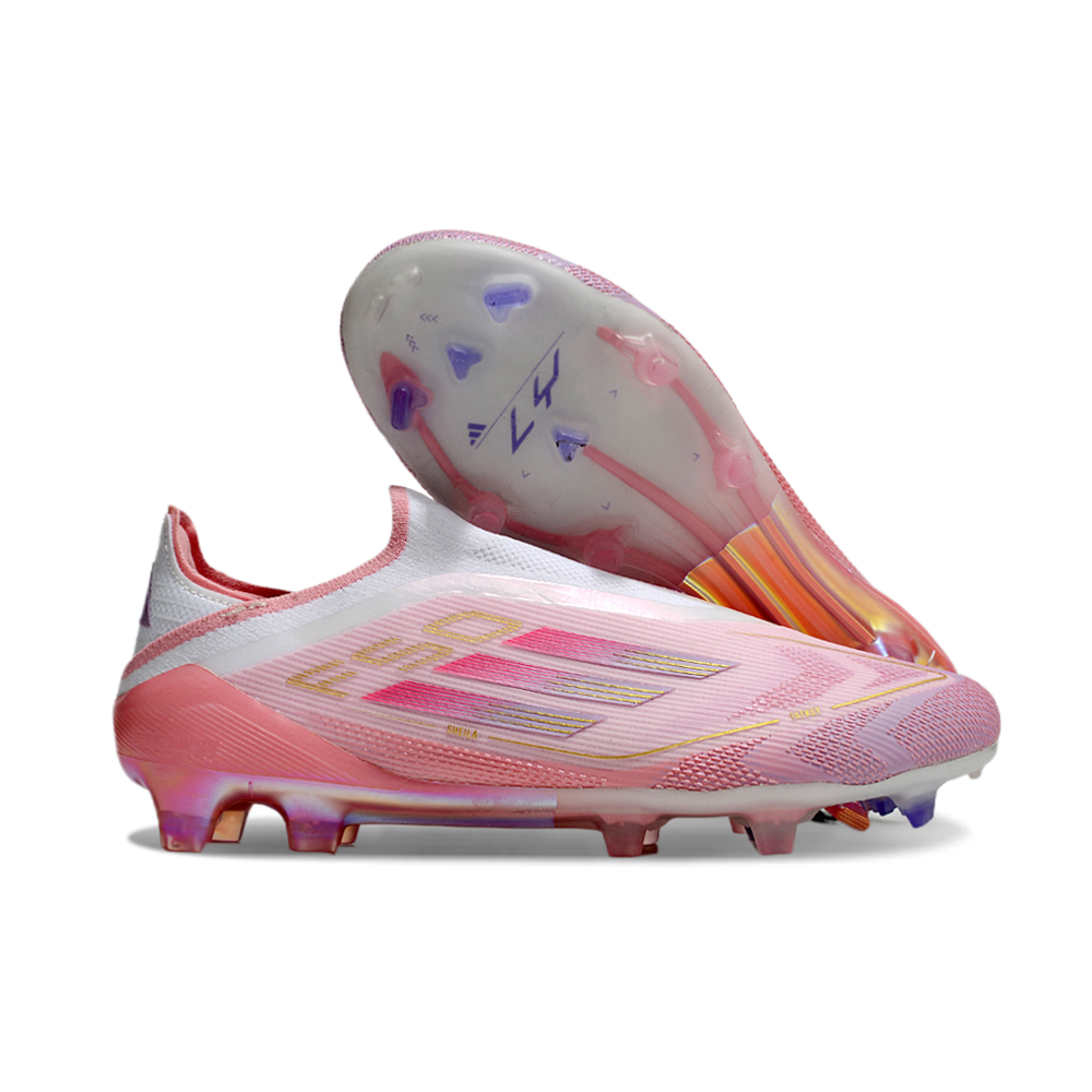 Chuteira Campo Adidas F50 LL FG Rosa 