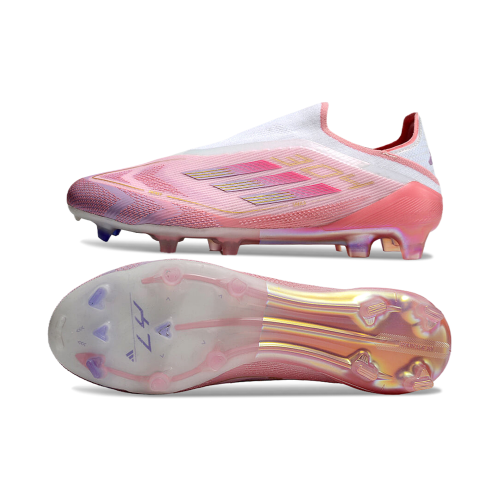 Chuteira Campo Adidas F50 LL FG Rosa 