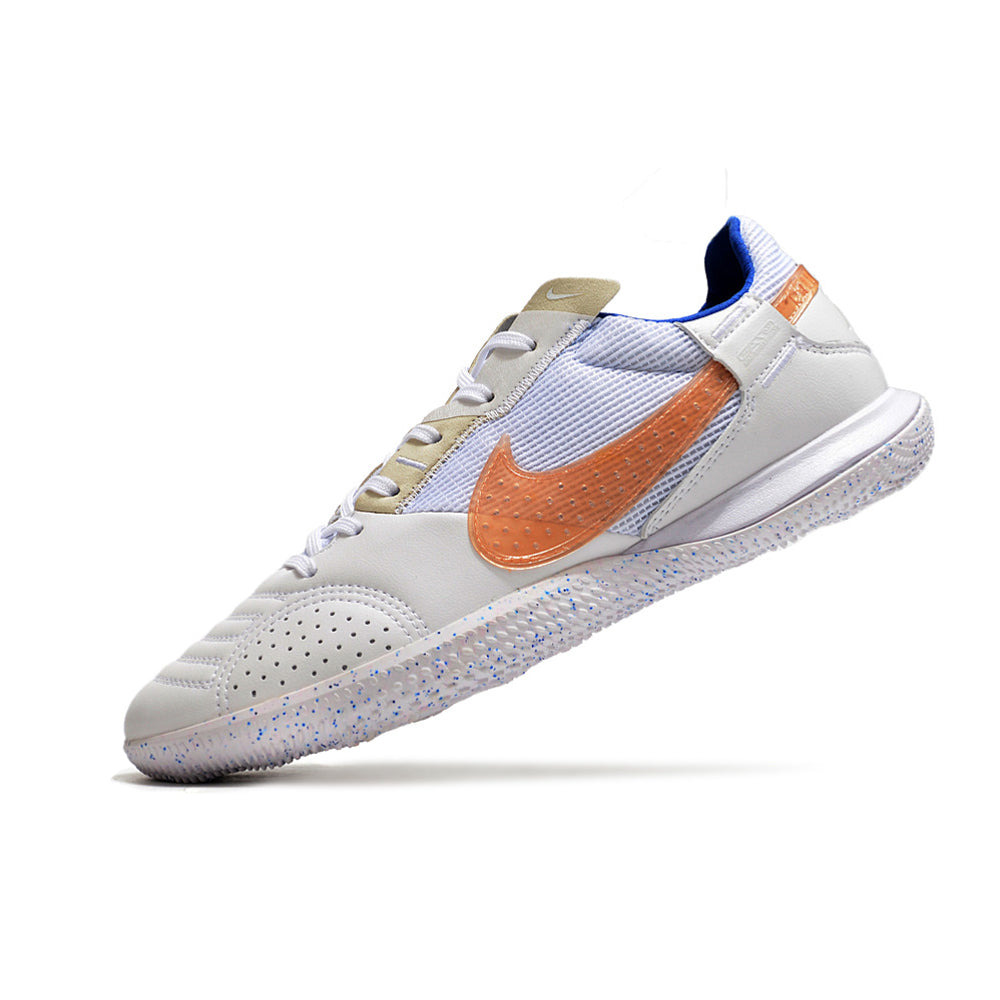 Chuteira Futsal Nike StreetGato IC Branca e Rosa