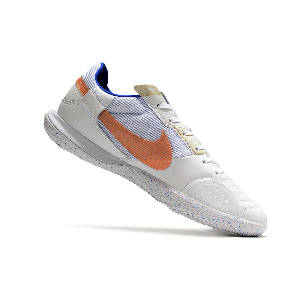 Chuteira Futsal Nike StreetGato IC Branca e Rosa